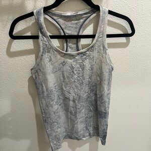 Lululemon Athletica Gray Marble Tank Top